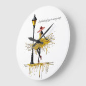 Sophisticated & Artistic Clock ラージ壁時計 (傾斜)