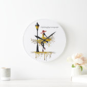 Sophisticated & Artistic Clock ラージ壁時計 (ホーム)