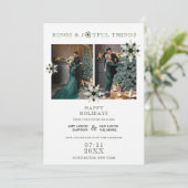 Sophisticated Exquisite Christmas Snowflakes セーブザデート (スタンド正面)