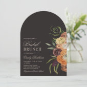 Sophisticated Floral Arch Bridal Brunch Invitation 招待状 (スタンド正面)