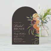 Sophisticated Floral Arch Bridal Brunch Invitation 招待状 (スタンド正面)
