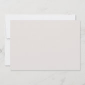 Sophisticated Girls High Tea Birthday Party 招待状 (裏面)