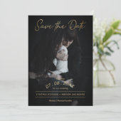 Sophisticated Golden Script Photo LGTB Wedding (スタンド正面)