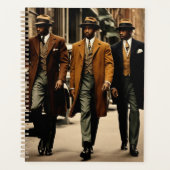 Sophisticated Harlem Renaissance Gentlemen プランナー手帳 (正面)