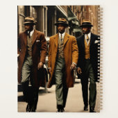 Sophisticated Harlem Renaissance Gentlemen プランナー手帳 (裏面)