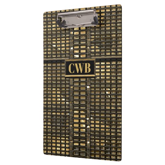 Sophisticated IV Beautiful Monogram クリップボード (左)