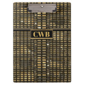 Sophisticated IV Beautiful Monogram クリップボード (正面)