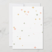 Sophisticated Jungle "Wild One" 1st Birthday  招待状 (裏面)