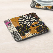 Sophisticated Luxury African Asian Caribbean コースター (左側)