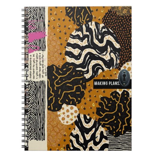 Sophisticated Luxury African Asian Caribbean ノートブック (正面)