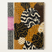 Sophisticated Luxury African Asian Caribbean プランナー手帳 (裏面)