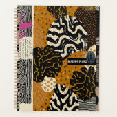 Sophisticated Luxury African Asian Caribbean プランナー手帳 (正面)