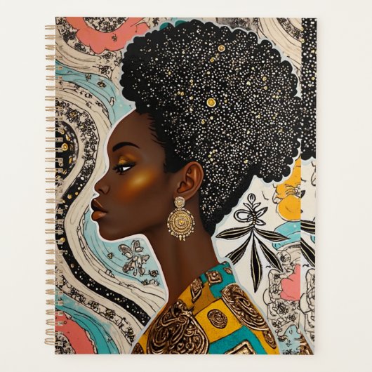 Sophisticated luxury African, Asian, Caribbean プランナー手帳 (正面)