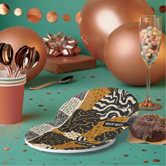 Sophisticated Luxury African Asian Caribbean ペーパープレート (複数)