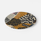 Sophisticated Luxury African Asian Caribbean ペーパープレート (アングル)