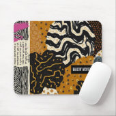 Sophisticated Luxury African Asian Caribbean マウスパッド (マウス)