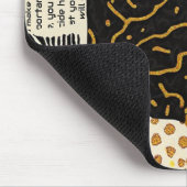 Sophisticated Luxury African Asian Caribbean マウスパッド (コーナー)