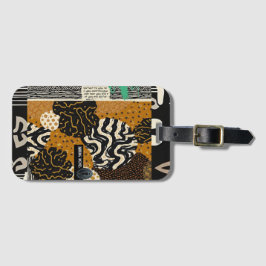 Sophisticated Luxury African Asian Caribbean ラゲッジタグ