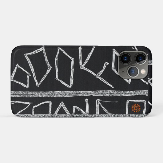 Sophisticated Luxury African Asian Caribbean Case-Mate iPhoneケース (裏面(横))