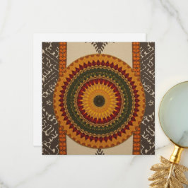 Sophisticated Luxury African Caribbean Asian   サンキューカード