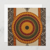 Sophisticated Luxury African Caribbean Asian   サンキューカード (正面/裏面)