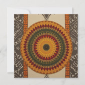 Sophisticated Luxury African Caribbean Asian   サンキューカード (正面)