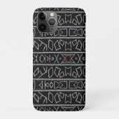 Sophisticated Luxury African Caribbean Mudcloth Case-Mate iPhoneケース (裏)