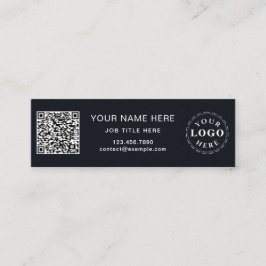 Sophisticated Maroon Pattern Slim Custom Mini コーリングカード