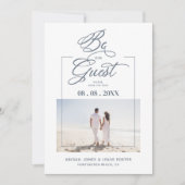 Sophisticated Minimalist Photo Elegant Script (正面)