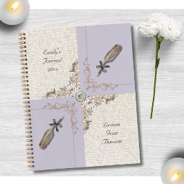 Sophisticated Pale Lavender Personal Journal ノートブック