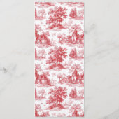 Sophisticated Peach Minimalist Menu メニュー (裏面)