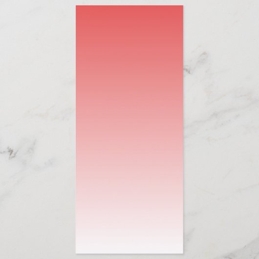 Sophisticated Pink Menu Template メニュー (裏面)