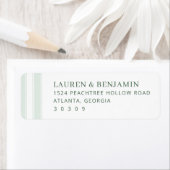 Sophisticated Sage Minimalist ラベル (インサイチュ)