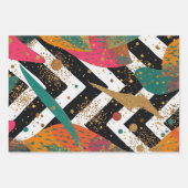 Sophisticated Souful Holiday Elegance ラッピングペーパーシート (正面)