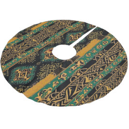 Sophisticated Souful Holiday Elegant  ブラッシュドポリエステルツリースカート