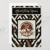 Sophisticated Soulful Family Reunion 招待状 (正面/裏面)