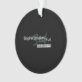 Sophisticated Soulful Holidays オーナメント (正面)