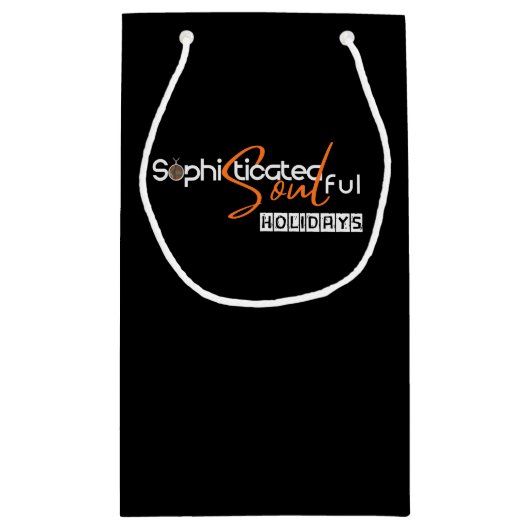 Sophisticated Soulful Holidays スモールペーパーバッグ (裏面)