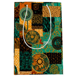 Sophisticated Soulful Holidays ミディアムペーパーバッグ