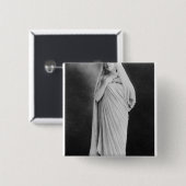 Sophocles著「アンティゴネー」のジュリアBartet 缶バッジ (正面&裏面)