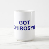 SOPHROSYNEのマグのギリシャの哲学のユーモア コーヒーマグカップ (中央)
