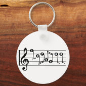 Soprano Singer Musical Keychain キーホルダー (正面)