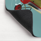 Sopwithのラクダおよびパイロット マウスパッド (コーナー)