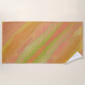 Sorbetは私のお気に入りの色 ビーチタオル (正面)