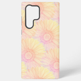 Sorbet pastel coloured daisy pattern - large samsung galaxy s22 ultraケース