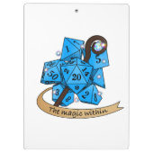 Sorcerer Dice Design クリップボード (裏面)