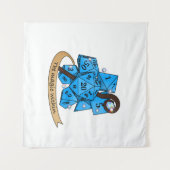 Sorcerer Dice Design タペストリー (正面(横))