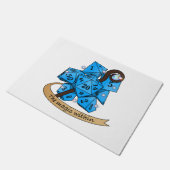 Sorcerer Dice Design ドアマット (アングル)