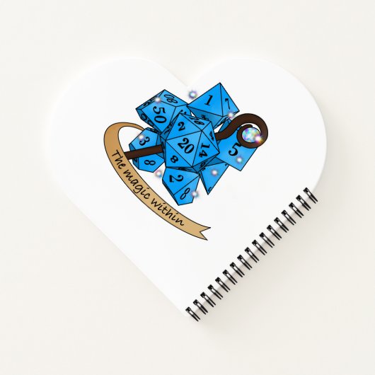 Sorcerer Dice Design ノートブック (裏面)