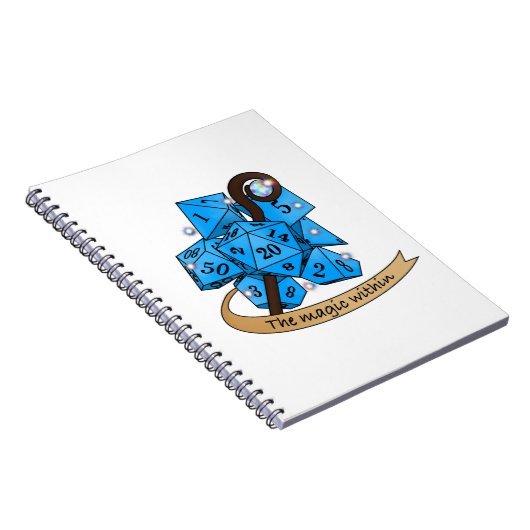 Sorcerer Dice Design ノートブック (右側)